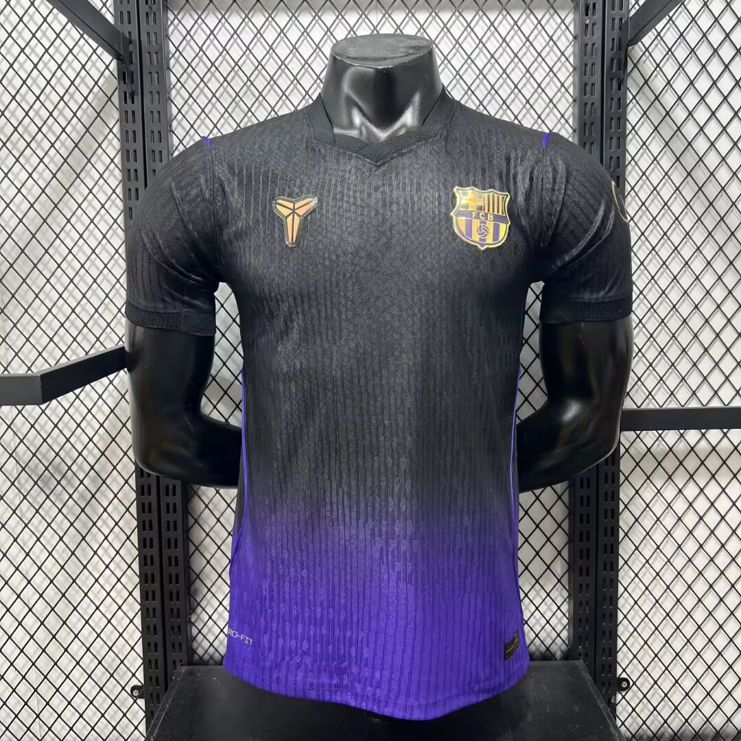 AAA Quality Barcelona 26/27 Away Black/Purple No Sponsor(Player)